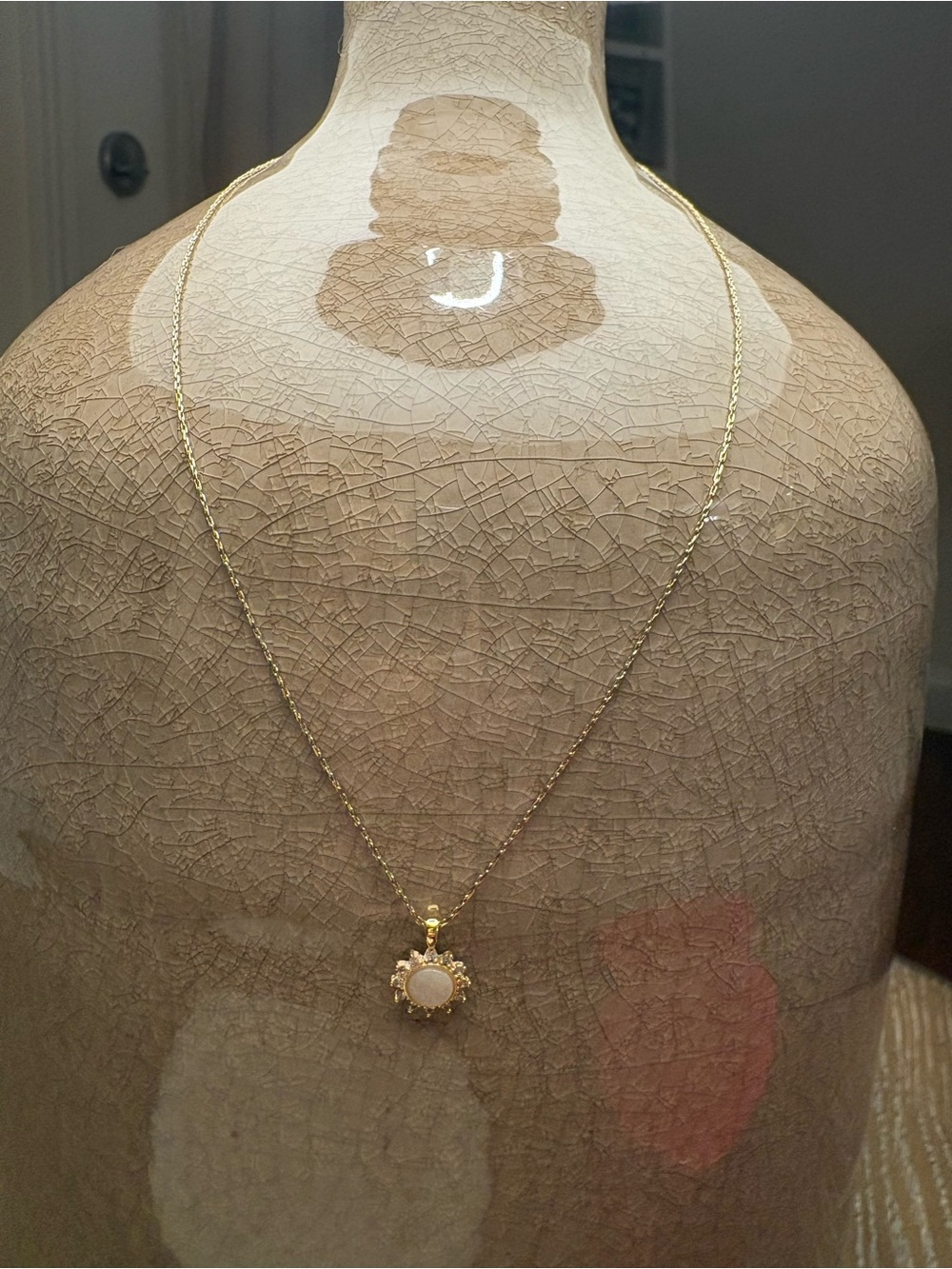 Alter’D State Gold Sun Pendant Necklace
